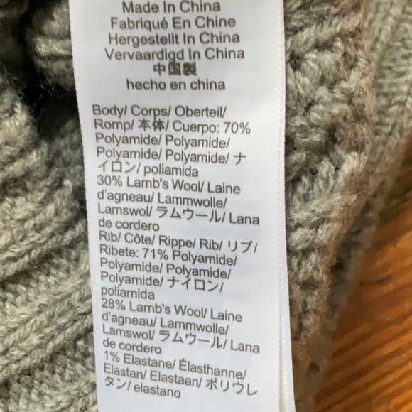 J Crew cable knit cardigan sweater - Picture 5 of 5